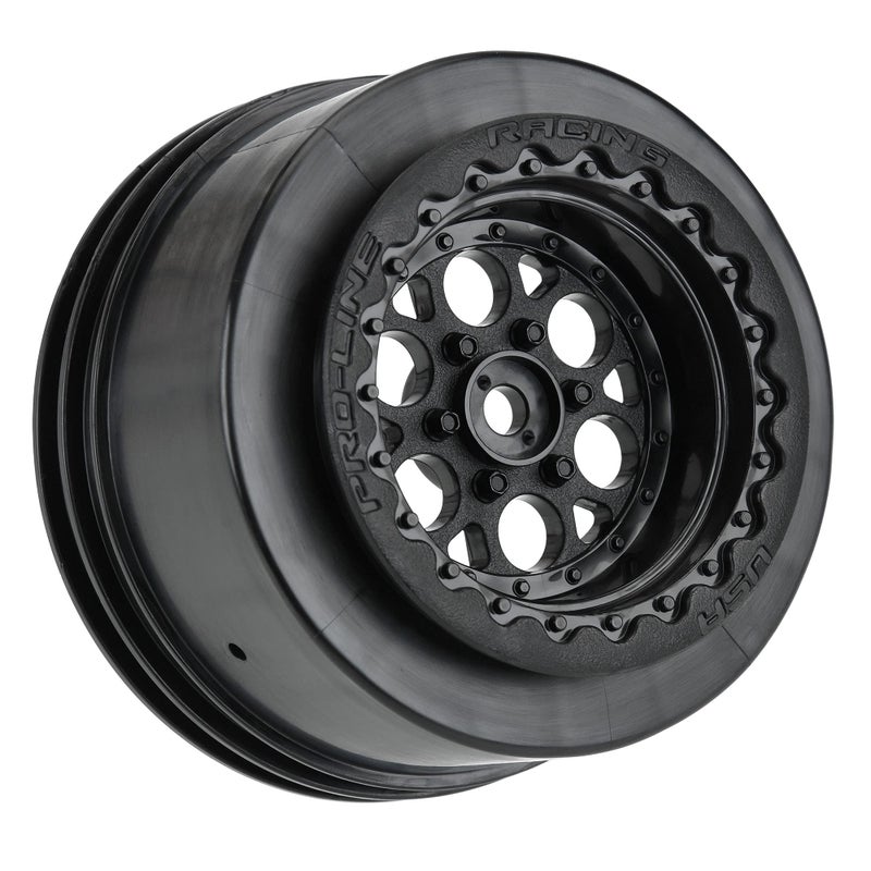 برو-لاين ريسينج Pro-line Racing Showtime + إطار SC Blk Whls F/R PRO279403 RC واسع - Image 4